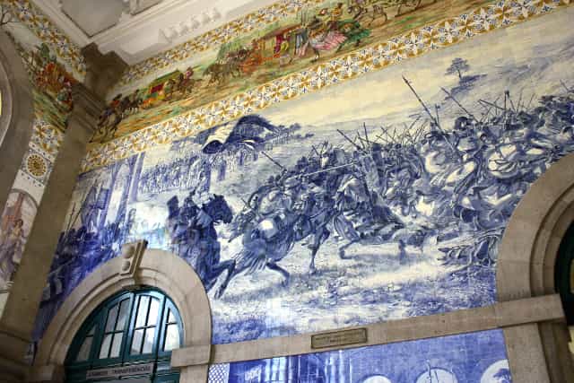 Qué ver en Oporto - Lugares de Interés de Oporto - Estacion de tren de São Bento