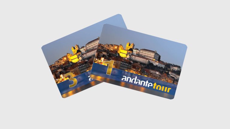 Tarjeta Andante Tour - Cartão Andante Tour - Andante Tour Card