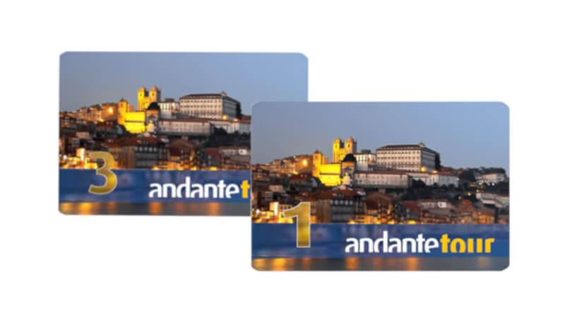 Tarjeta Andante Tour - Cartão Andante Tour - Andante Tour Card