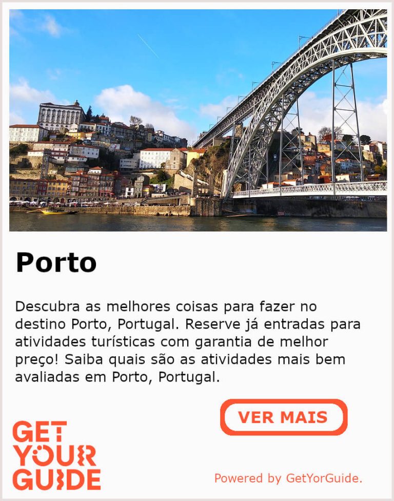 GetYourGuide Banner - DiscoverOporto