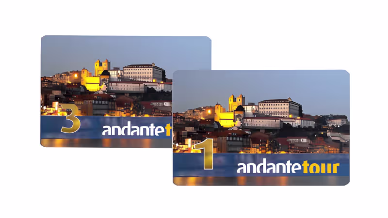 Tarjeta Andante Tour - Cartão Andante Tour - Andante Tour Card